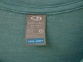 Тениска Icebreaker Merino Cool Lite, синьо-зелена, XS , снимка 4
