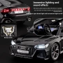 Метална кола 1:18 Audi RS7 с дистанционно за светлини и звукови ефекти, снимка 9