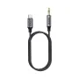 Кабел USB-C-JACK 3.5мм FONENG 1 метър черен, снимка 1