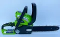 Greenworks 20117 - Акумулаторна резачка за дърва 40V, снимка 3