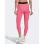 Дамски клин ADIDAS Hyperglam 3-Stripes 7/8 Leggings Pink, снимка 2