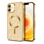 Калъф fixGuard - Luxury Glitter MagSafe - iPhone 16 - Gold, снимка 1