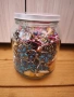Голям буркан с бижута , снимка 1