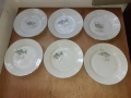 Сервиз чинии - български порцелан - 6 бр. с риби чиния, снимка 6
