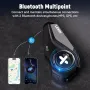 НОВ LEXIN G1 водоустойчиви bluetooth / безжични слушалки за каска, мотоциклет, 2 типа микрофони, снимка 1