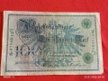 Райх банкнота 100 марки 1908г. Германия уникат за КОЛЕКЦИОНЕРИ 53251, снимка 1