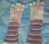 Зимни, дамски, плетени ръкавици, снимка 3