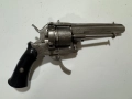 Стар щифтов револвер, пистолет, снимка 1