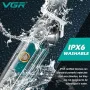 Нов Мъжки Тример за Брада, Мустаци и Нос VGR, USB-C, LED, 180 Мин, IPX6, снимка 7