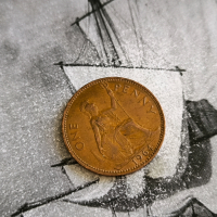 Монета - Великобритания - 1 пени | 1964г., снимка 1 - Нумизматика и бонистика - 45038160