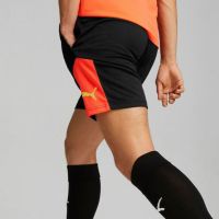 Мъжки къси панталони PUMA IndividualFINAL Football Training Shorts Black/Orange, снимка 2 - Къси панталони - 45982182