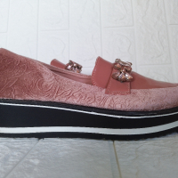 Нови велурени обувки с камъни, снимка 10 - Дамски ежедневни обувки - 40593066