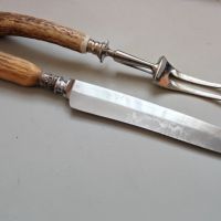 Нож и вилица за готвене и сервиране Рог, снимка 3 - Прибори за хранене, готвене и сервиране - 45825924