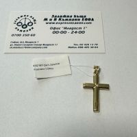 Златен кръст 1.54гр.НАМАЛЕН!!!, снимка 1 - Колиета, медальони, синджири - 45891177