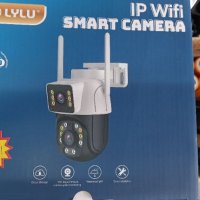 Двойна IP камера 6MP WiFi с iCSee безжична нощно виждане, снимка 4 - IP камери - 45877573