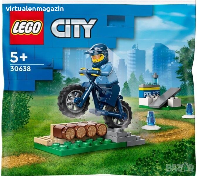 Конструктор Лего - модел LEGO Police 30638  - Обучение за полицейски моторист, снимка 1