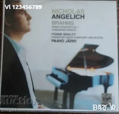 СД -Nicholas Angelich Brahms-Piano Concert No1-Hung. Dances, снимка 1