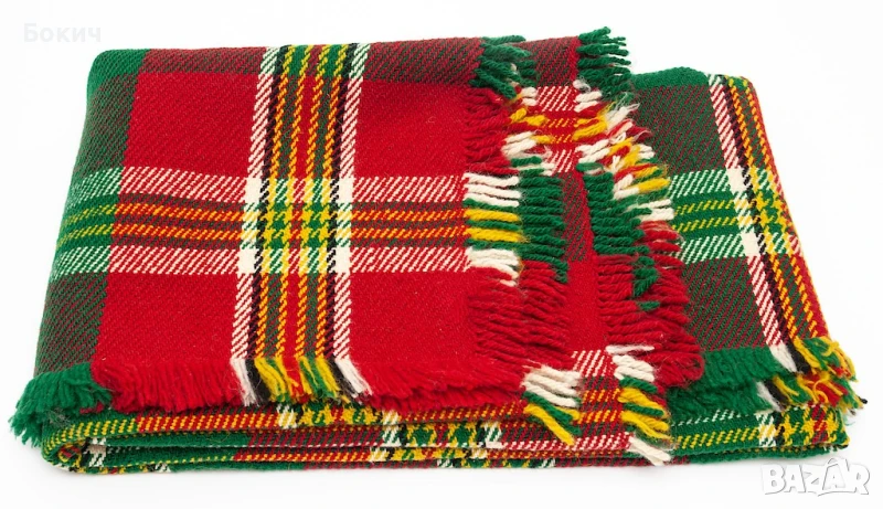 Запазени вълнени, родопски одеяла 3 бр. на "Смолянска тъкан", 130/200 см, снимка 1