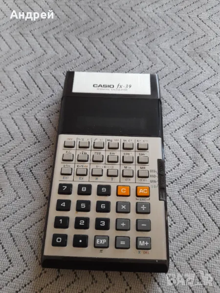 Стар калкулатор Casio FX-39, снимка 1