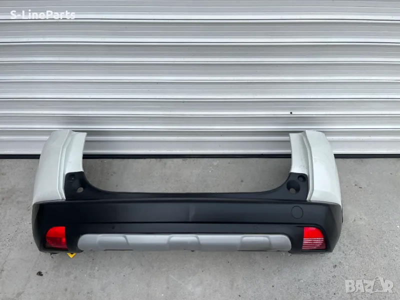 Оригинална задна броня БЯЛА ПЕРЛА Peugeot Пежо 2008 Facelift Фейслифт pejo , снимка 1