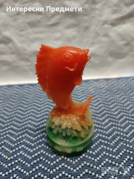 Винтидж фигура риба Кой, снимка 1