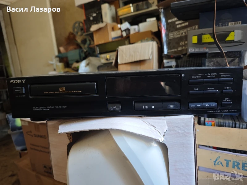 Sony compact disc player cdp-312, снимка 1