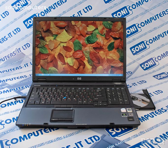 Лаптоп HP Compaq 8710w /Intel2Duo T7500 / 2RAM / 160HDD / DVD/15,6", снимка 1