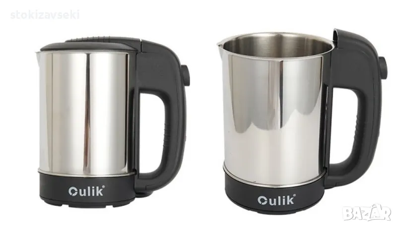 Електрическа термокана от неръждаема стомана с капацитет 500 мл 1000W , снимка 1