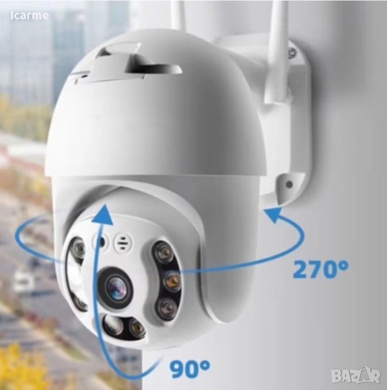 Wi-Fi охранителна камера 5MP, снимка 1