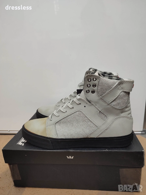 SUPRA Skytop Light Grey М, снимка 1