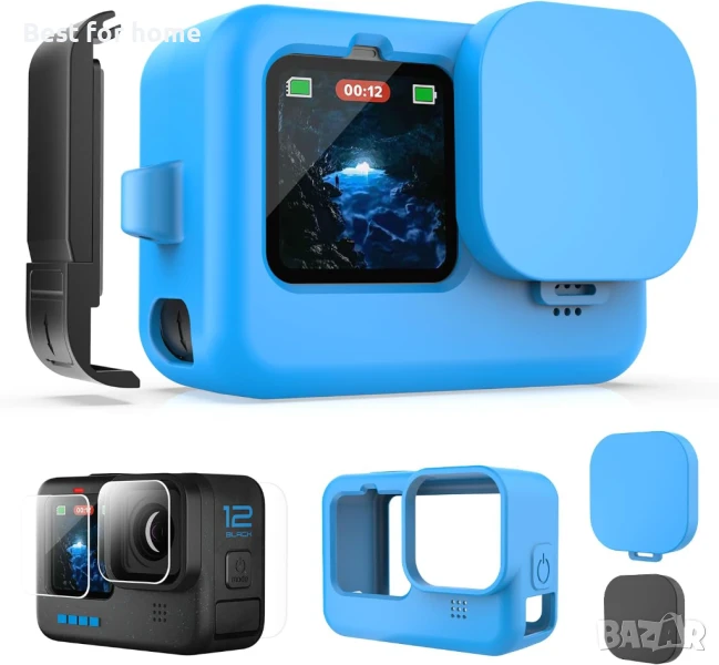 Силиконов , защитен  калъф Lammcou за камера Hero 12 11 10 9, снимка 1