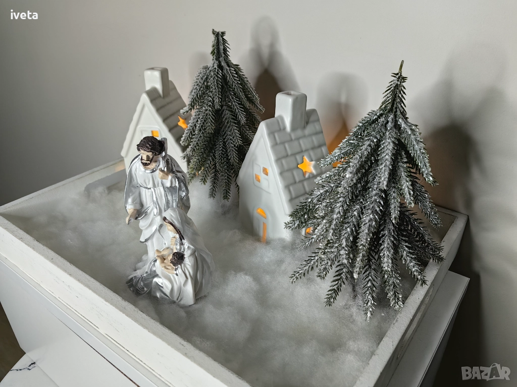 Коледна сцена на Рождество Христово, снимка 1