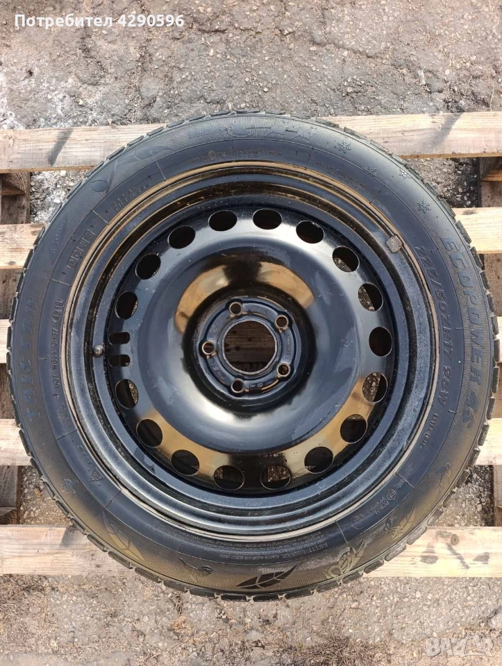 Резервна гума джанта 17 цола 5×115 за Opel / Опел , снимка 1