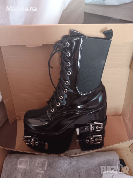 Обувки, тип рокерски, снимка 1
