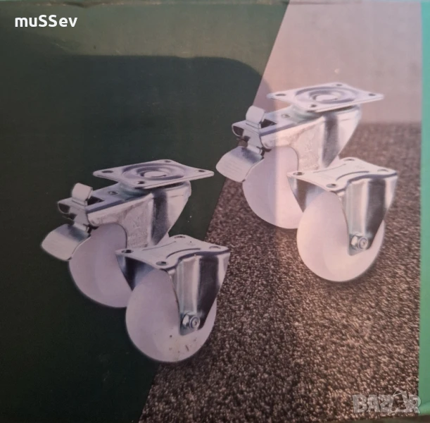 транспортни колела на Парксайд 4бр., снимка 1