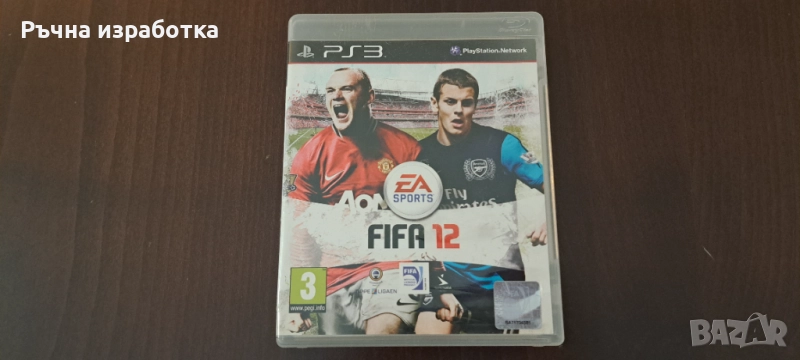 fifa 12 ps3 game диск конзола контролер игра футбол playstation джойстик, снимка 1
