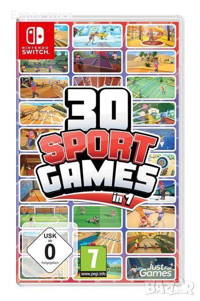 Игра JUST FOR GAMES 30 Sport Games In 1, за Nintendo Switch, снимка 1