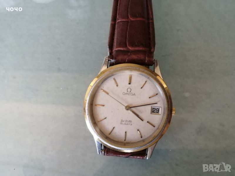 Omega  кварц оригинал ,стъкло заден капак , снимка 1