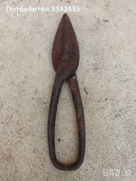 Българска ножица за ламарина, снимка 1