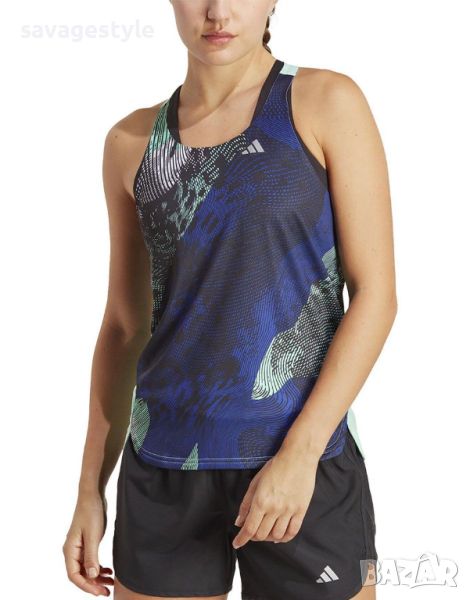 Дамски потник ADIDAS Adizero Running Tank Top Multicolor, снимка 1