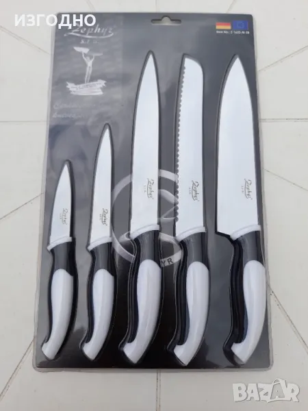 28 ЛЕВА ГЕРМАНСКИ НОВИ КУХНЕНСКИ НОЖОВЕ 4 или 5 БРОЯ, снимка 1