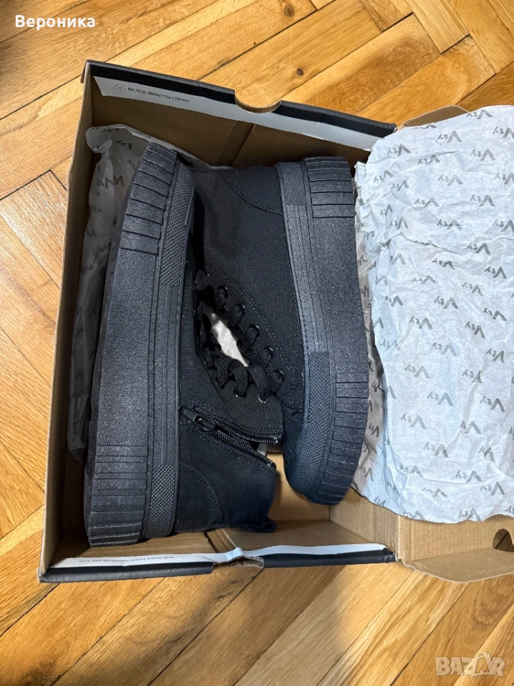 Черни кецове Vty, снимка 1