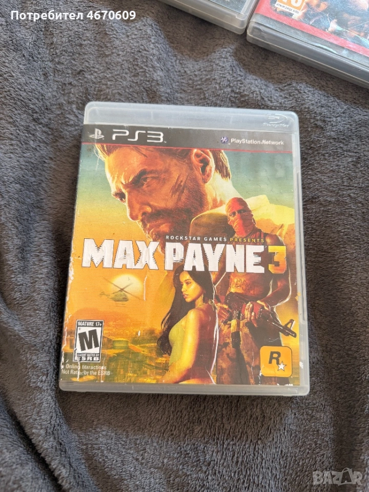 Max payne 3 за ps 3, снимка 1