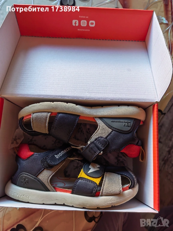 Сандалетки Biomecanics, снимка 1