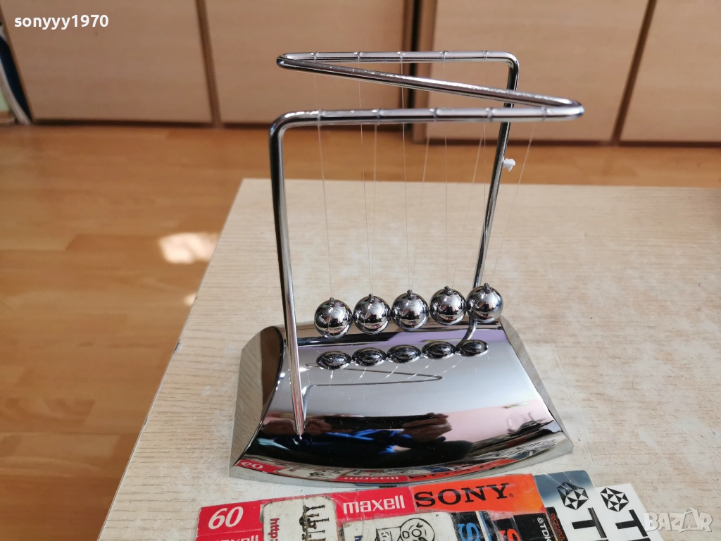 Люлка на Нютон-18Х18Х11СМ-ИНОКС 1401261605, снимка 1