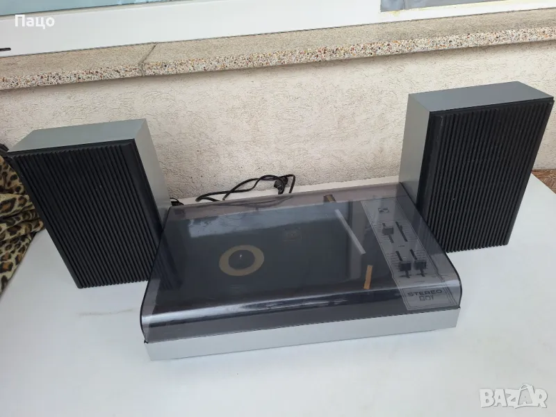 ГРАМОФОН С 2 КОЛОНИ/ VINTAGE//промо цена/, снимка 1