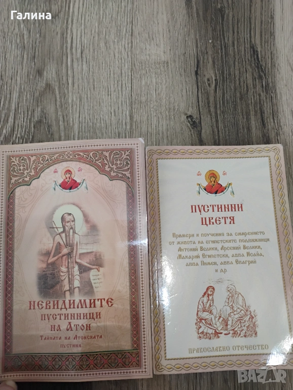 Пустинни цветя  и Невидимите пустинници на Атон , снимка 1