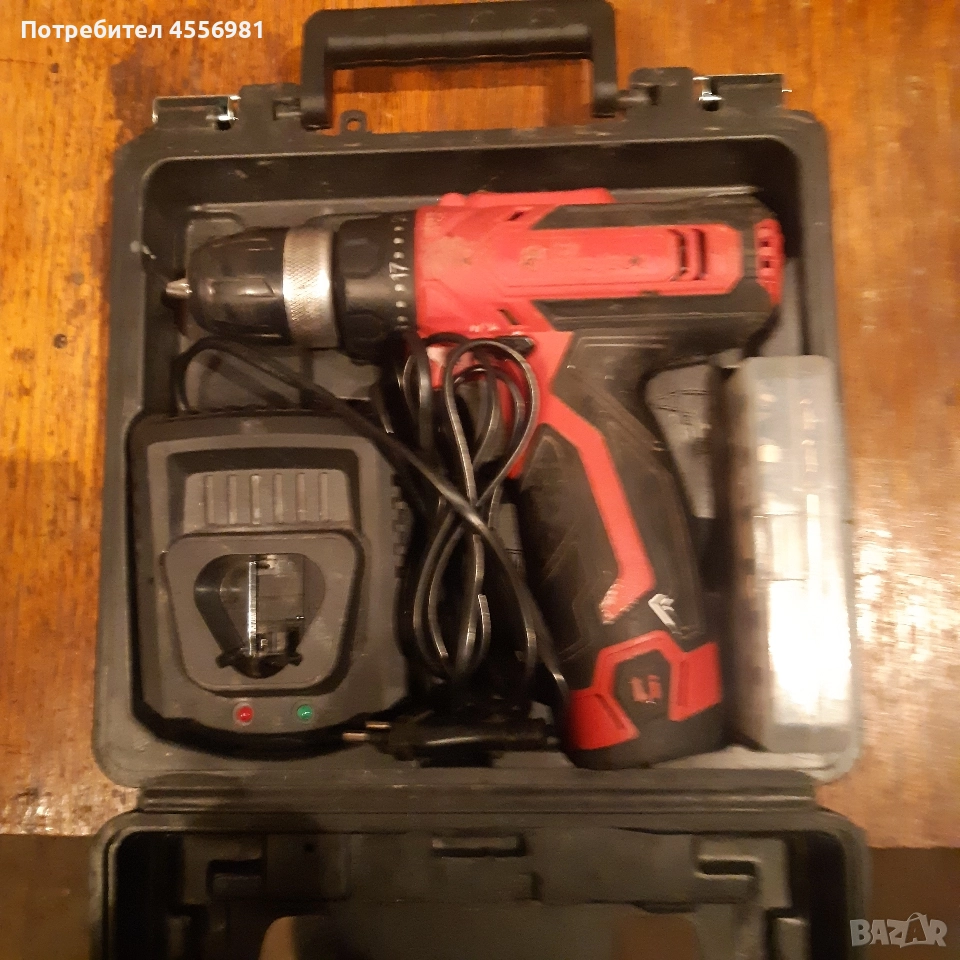 Акомулаторен пробивен винтоверт MY PROJECT 12Li, снимка 1