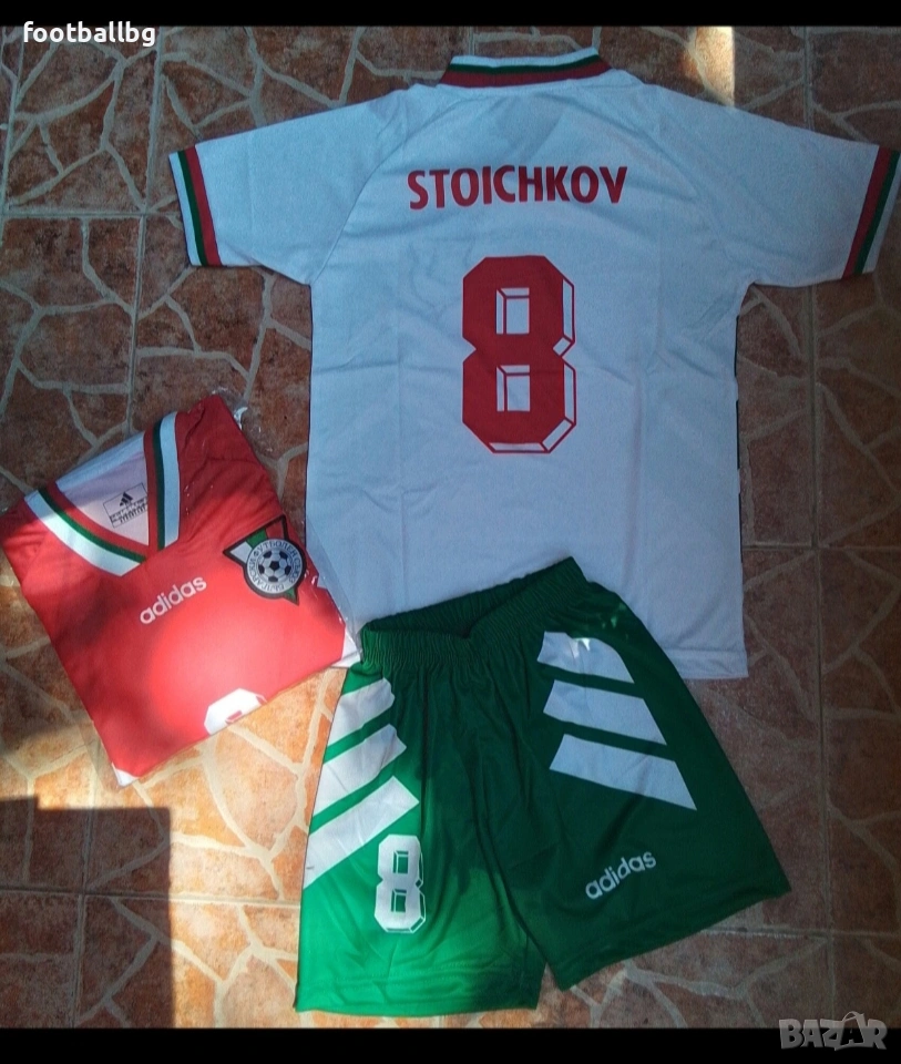STOICHKOV 8 🇧🇬🇧🇬 детско юношески футболни екипи 🇧🇬🇧🇬 БЪЛГАРИЯ , снимка 1