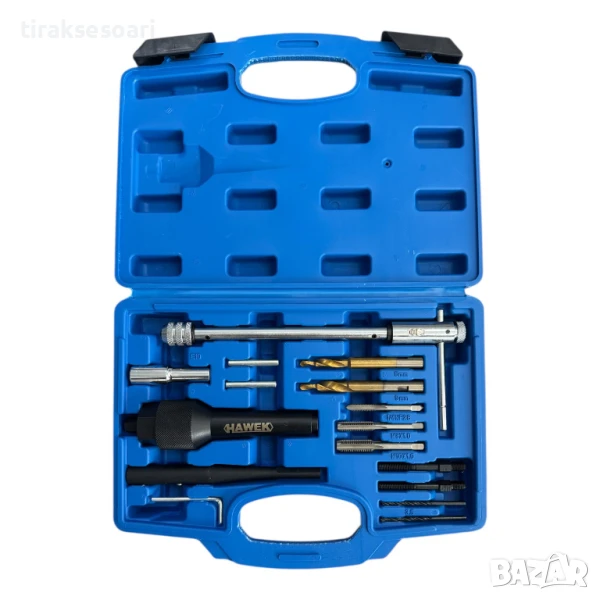 Комплект за демонтаж на скъсани подгревни свещи 8мм и 10мм HAWEK, снимка 1